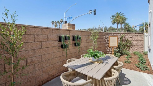 Patio space