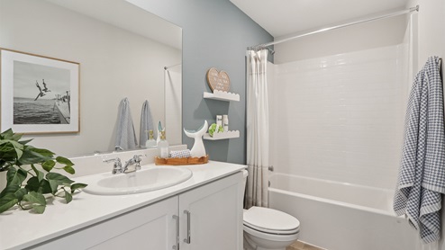 Secoondary bathroom