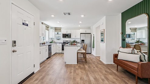 Spacious kitchen