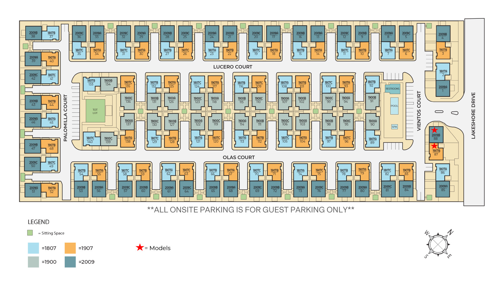 Static Lot Map