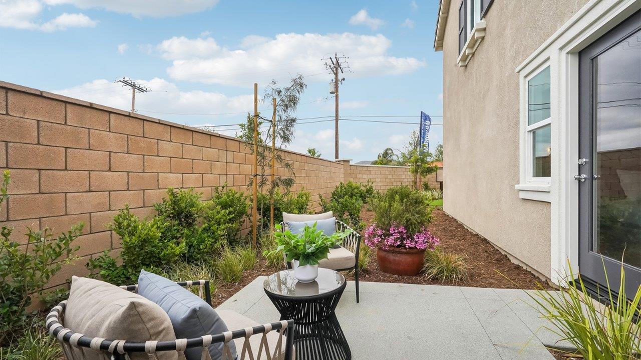 Patio outside of MultiGEN Suite