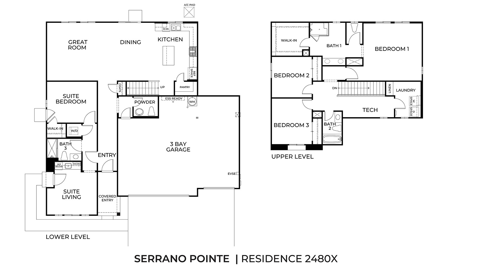 Residence 2480X Floorplan