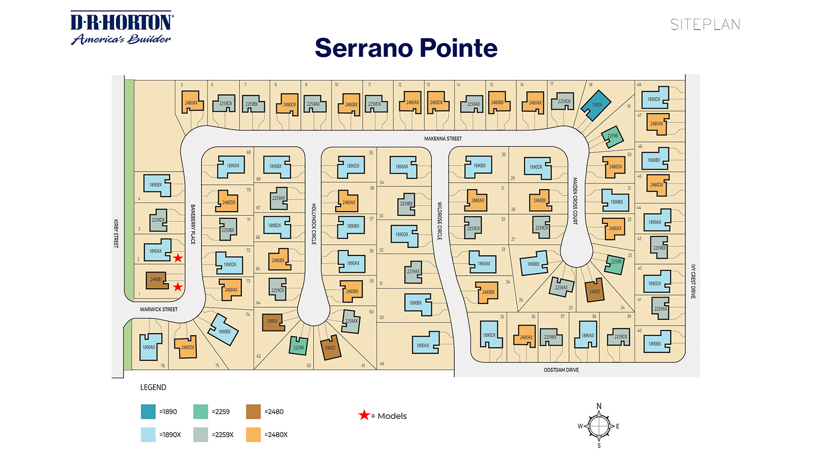 Static Lot Map