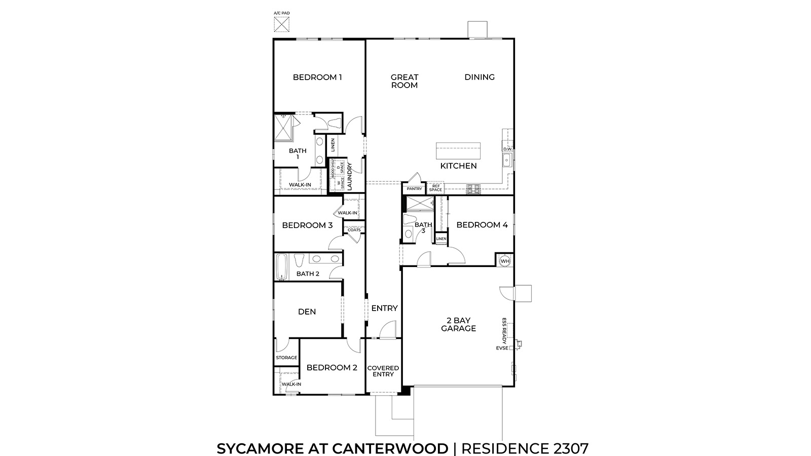 Residence 2307 floorplan