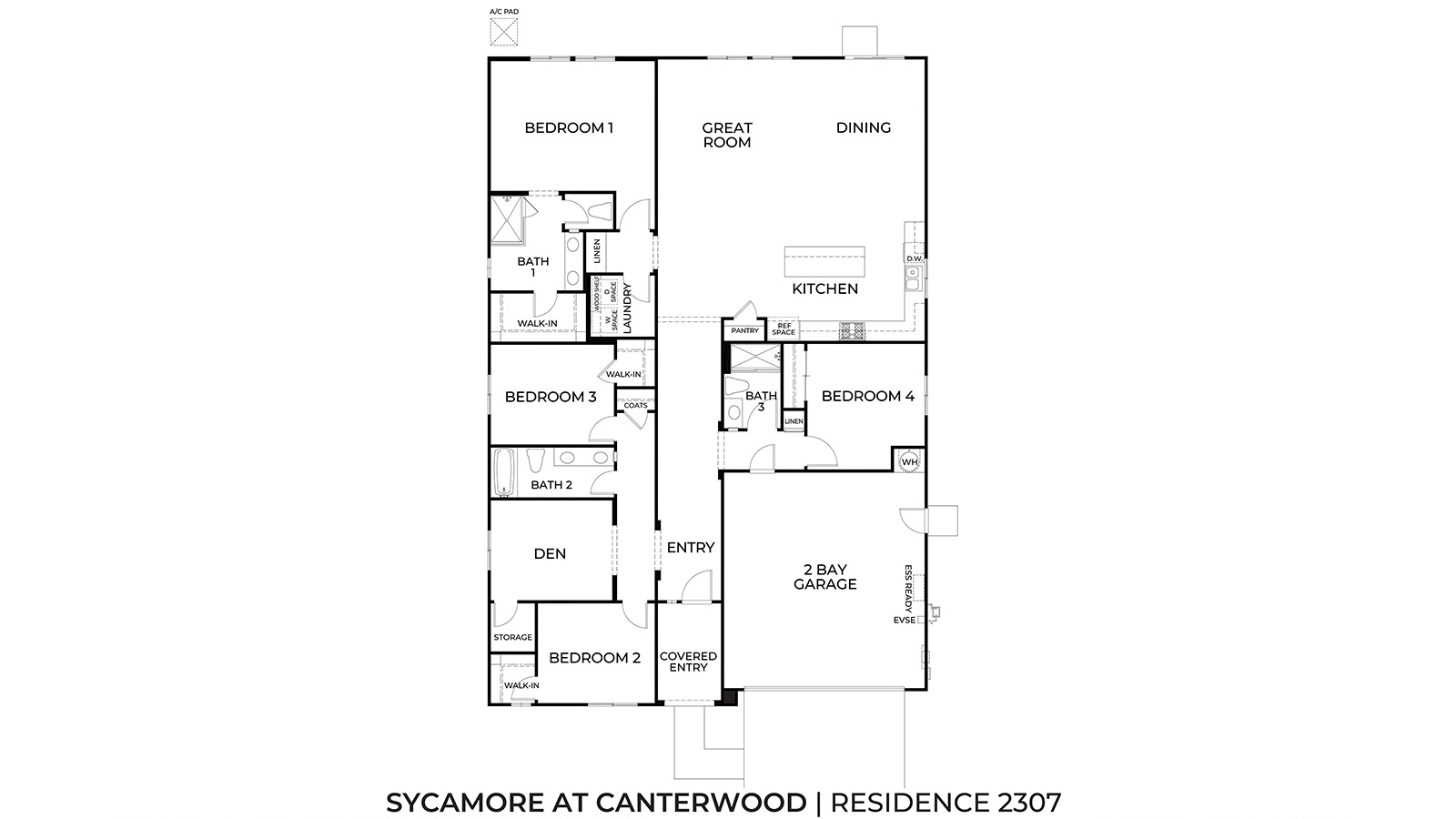 Residence 2307 floorplan