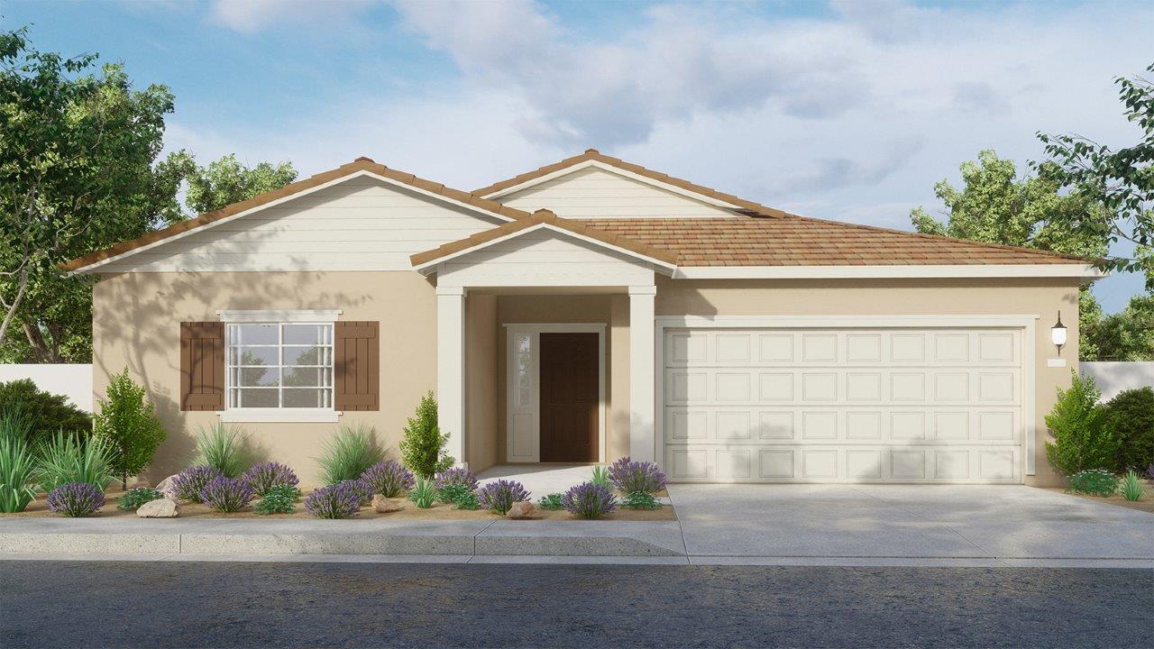 Residence 2307 rendering with elevation style B