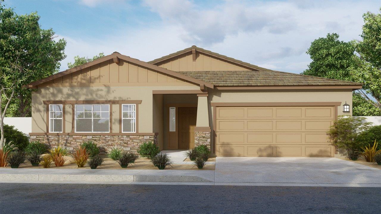 Residence 2307 rendering with elevation style C