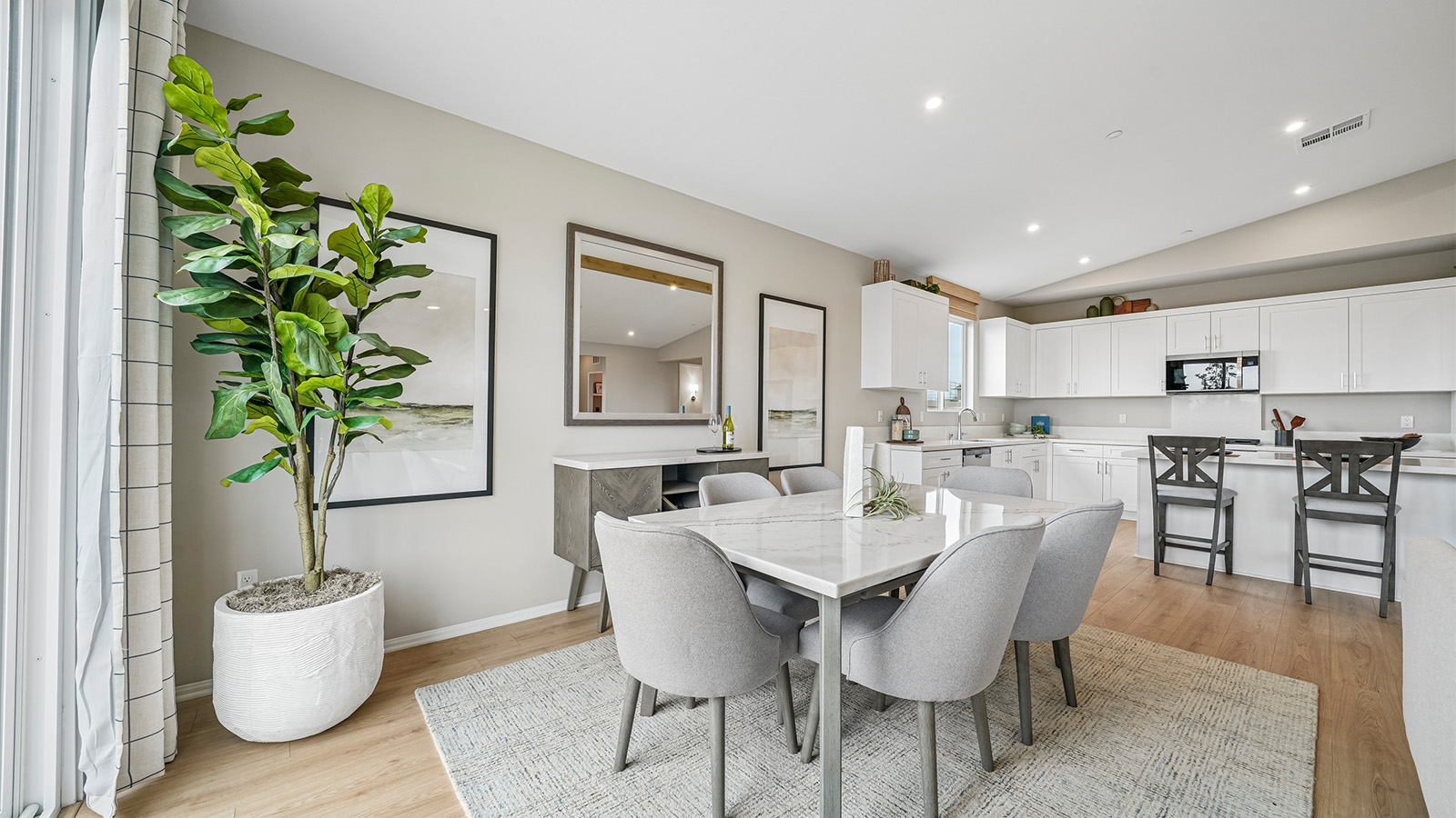 Dining space