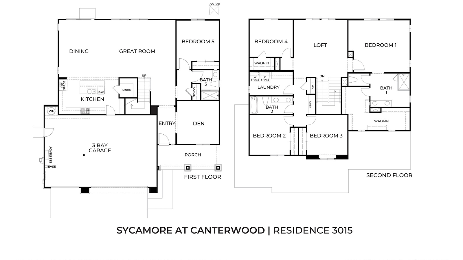 Residence 3015 Floorplan