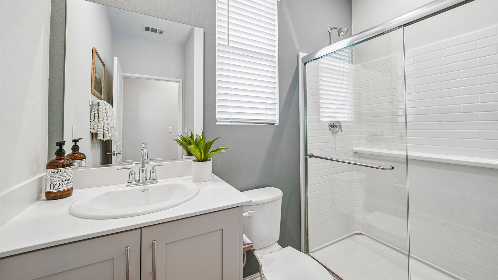 Secondary bathroom