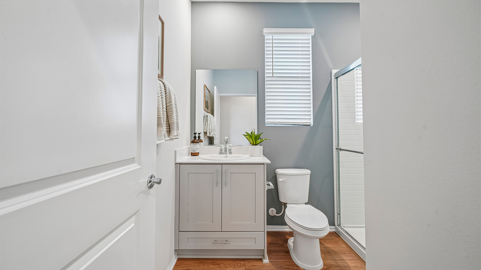 Secondary bathroom