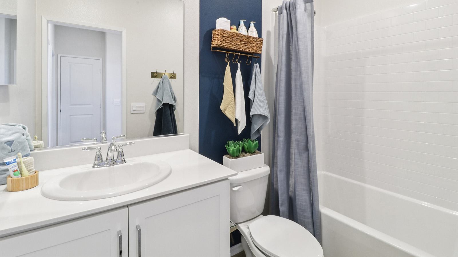 Secondary bathroom