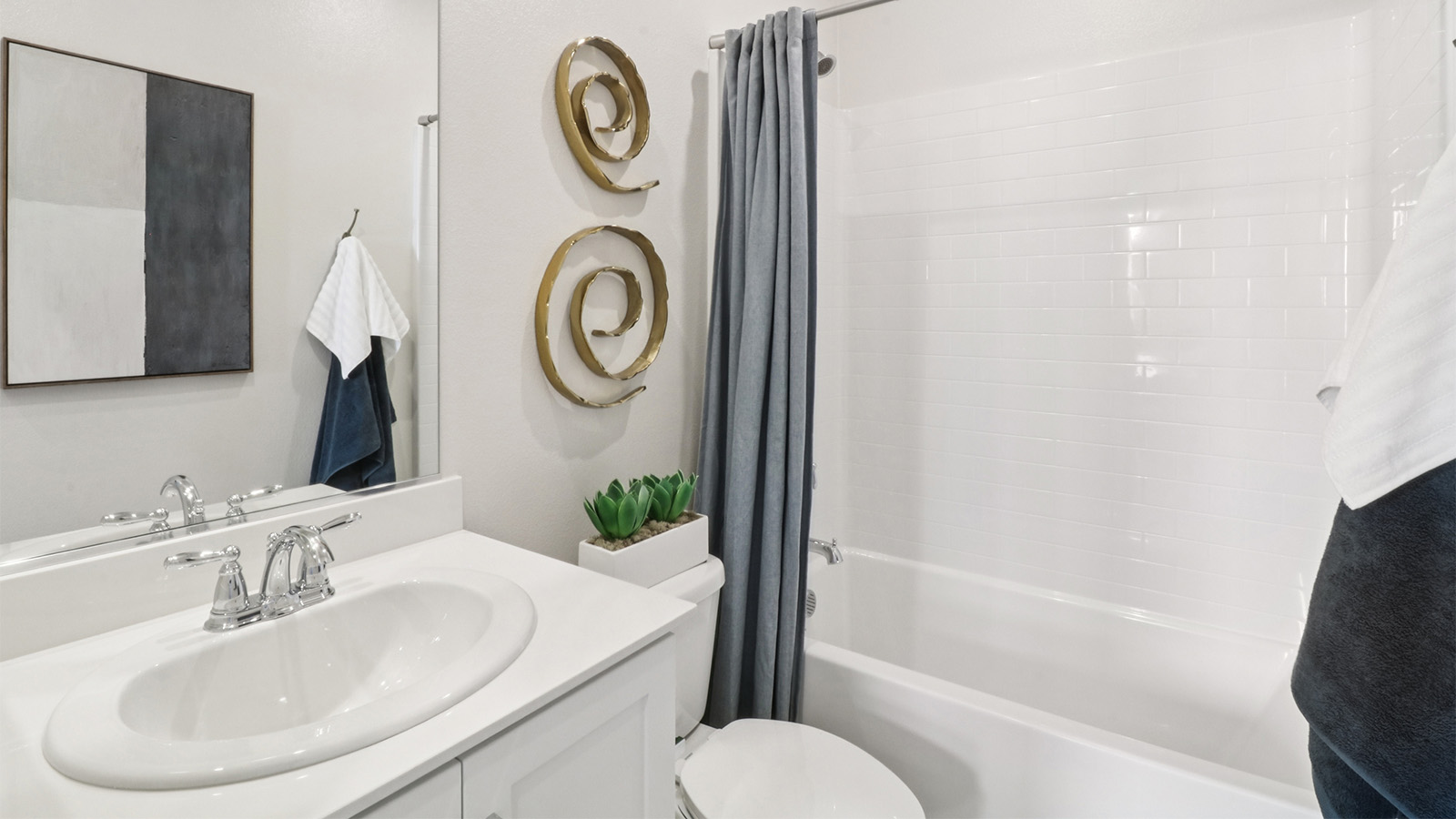 Secondary bathroom
