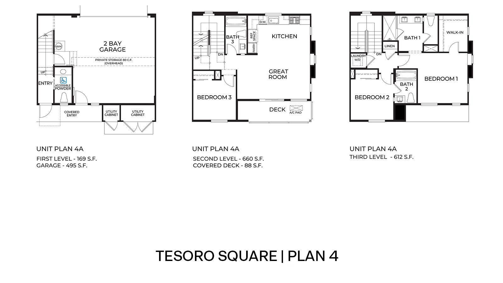 Tesoro Square Floorplan - Plan 4