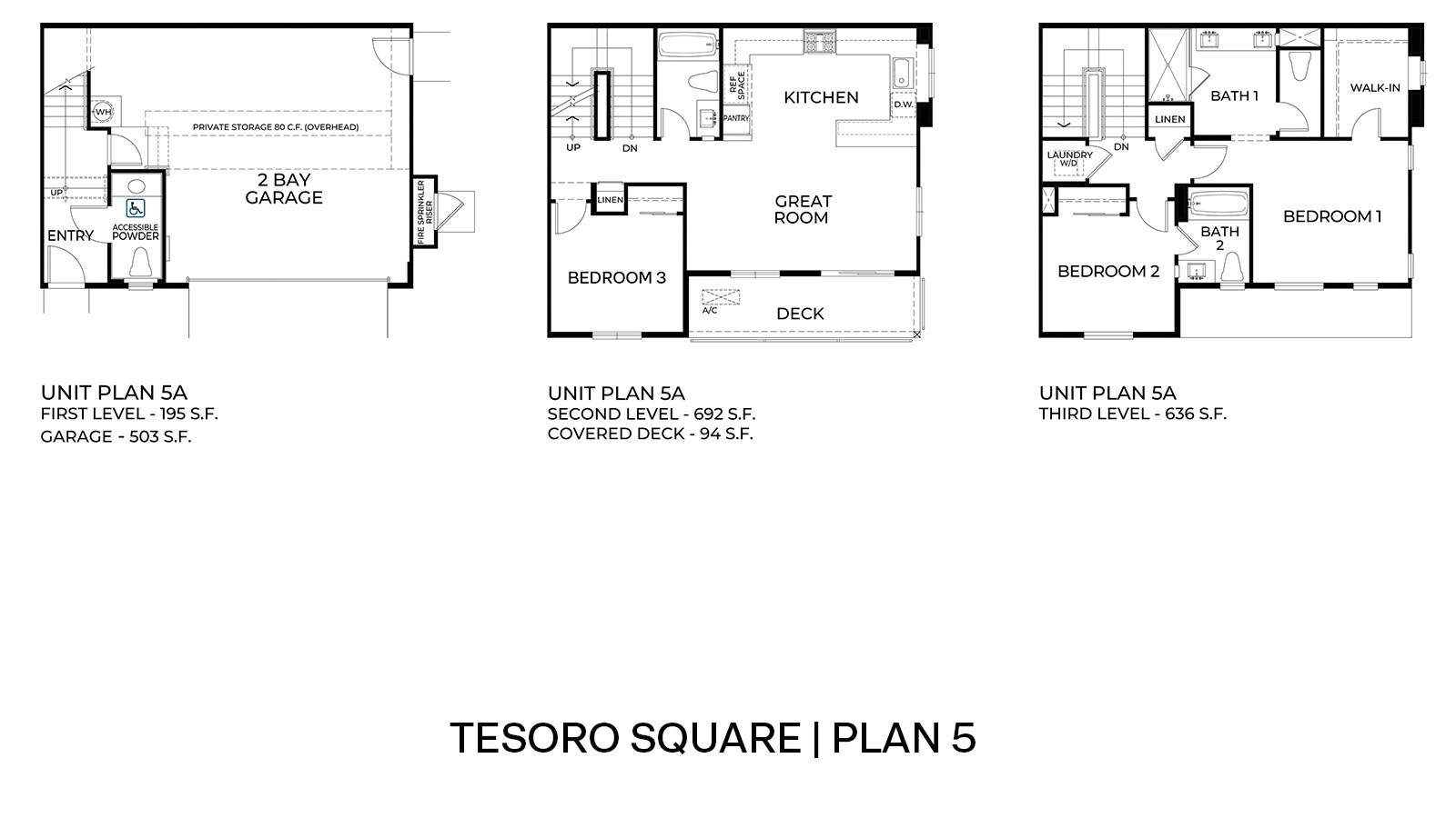 Tesoro Square Floorplan - Plan 5
