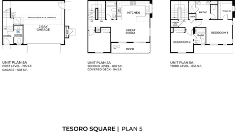 Tesoro Square Residence 5 floorplan