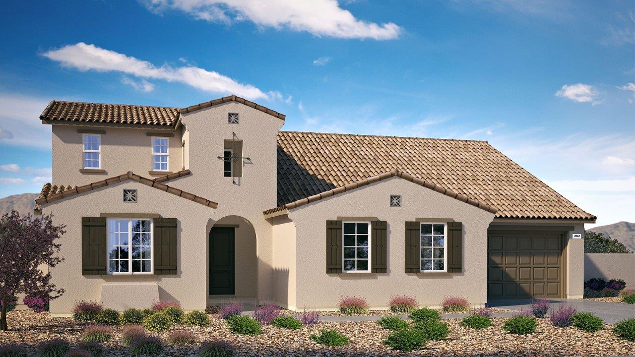 ブリジャートン家 Floor Plan in Citrus at Bridle Ridge | Riverside, CA | D.R.