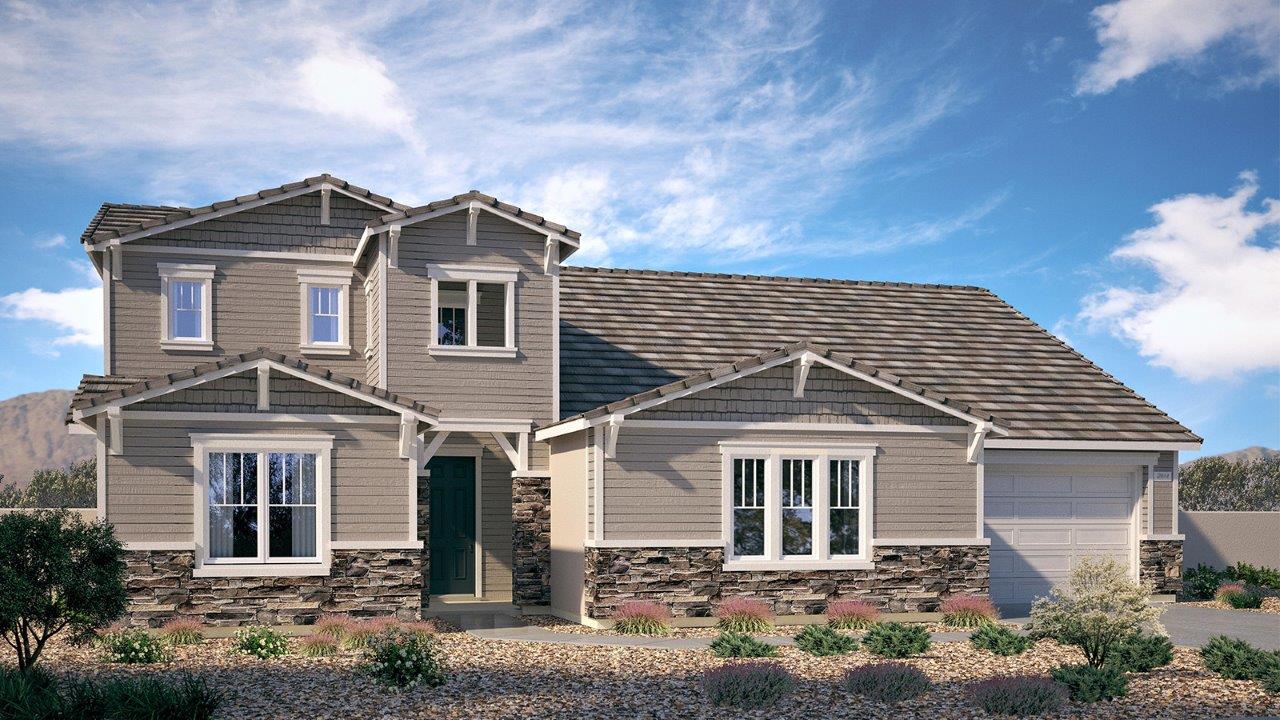 Floor Plan in Citrus at Bridle Ridge | Riverside, CA | D.R.
