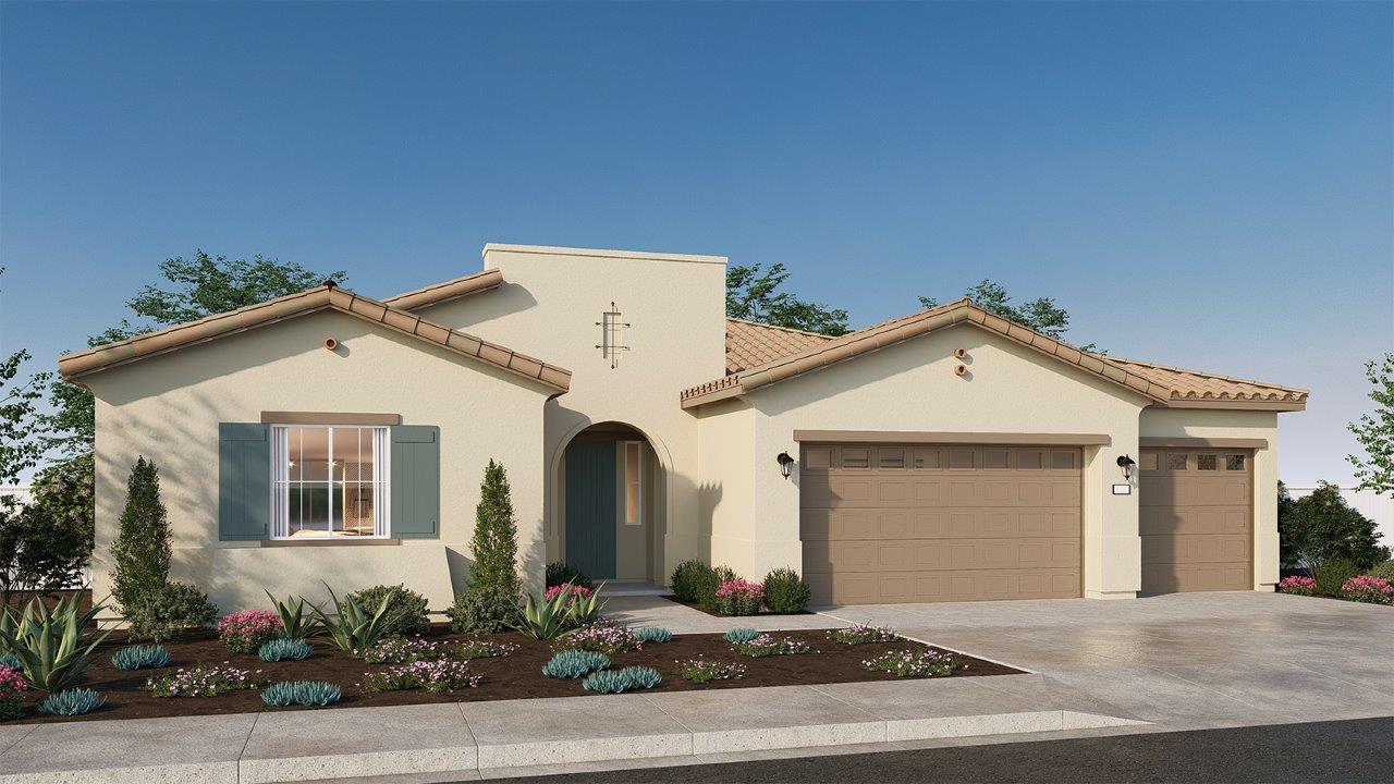 Residence 3105 rendering with elevation A