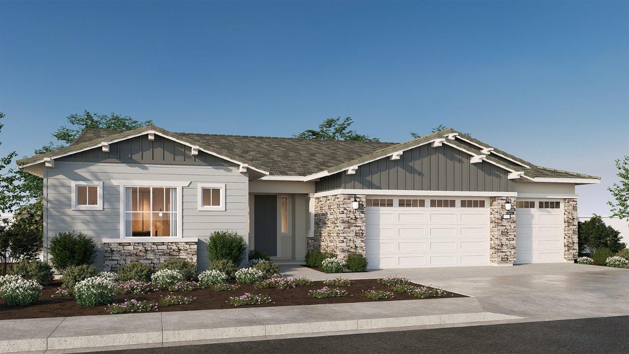 Residence 3105 rendering with elevation C