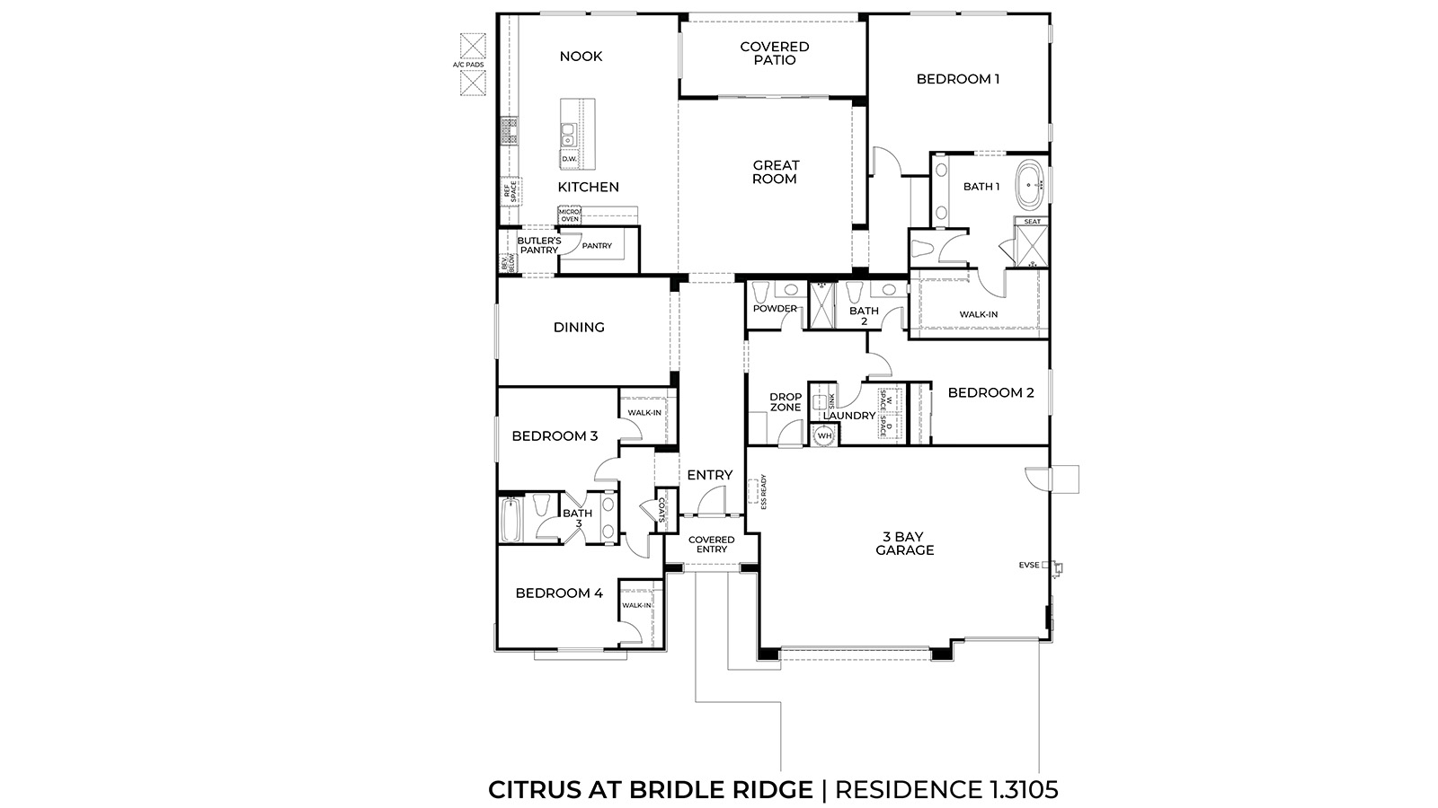 Residence 3105 Floorplan