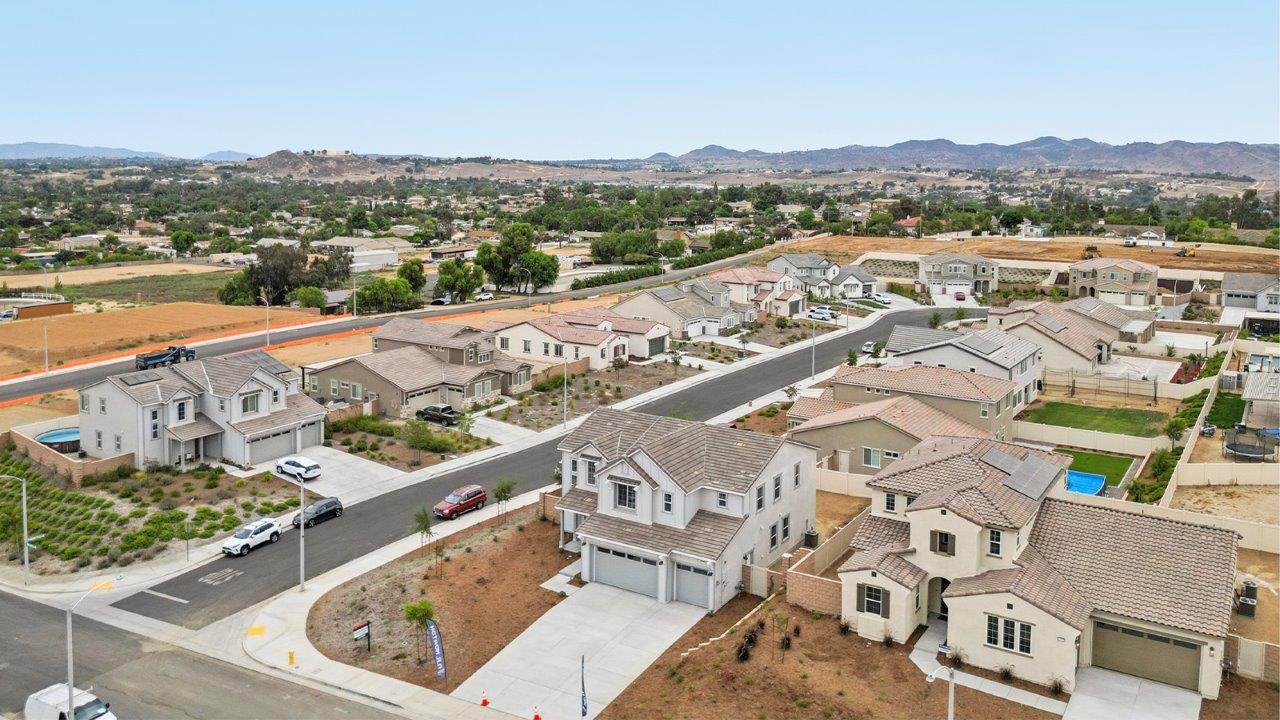 Aerial image of community