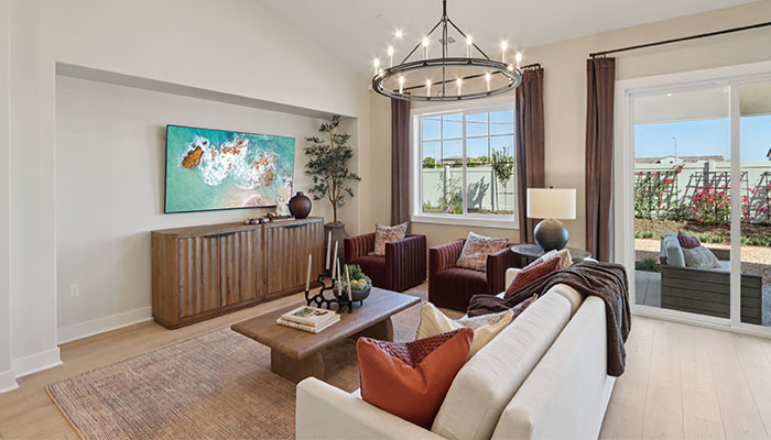 Great room seating room