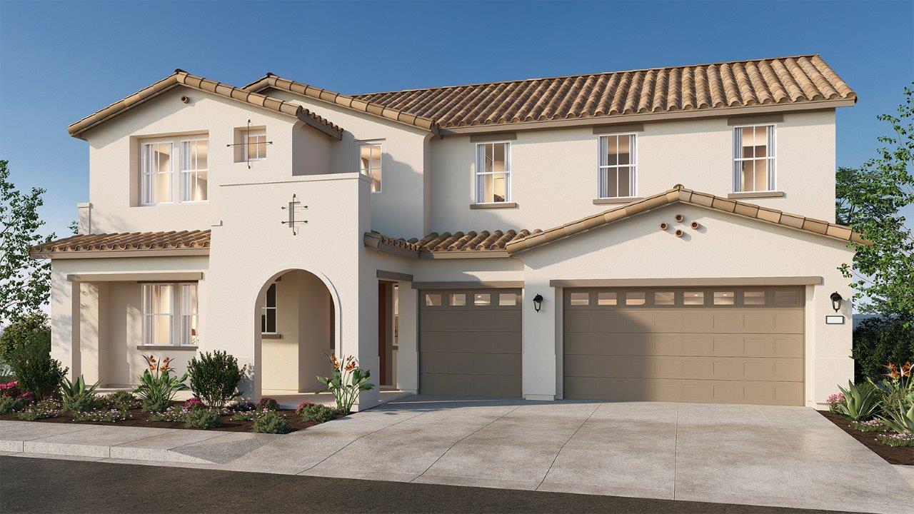 Residence 3832 rendering with elevation A