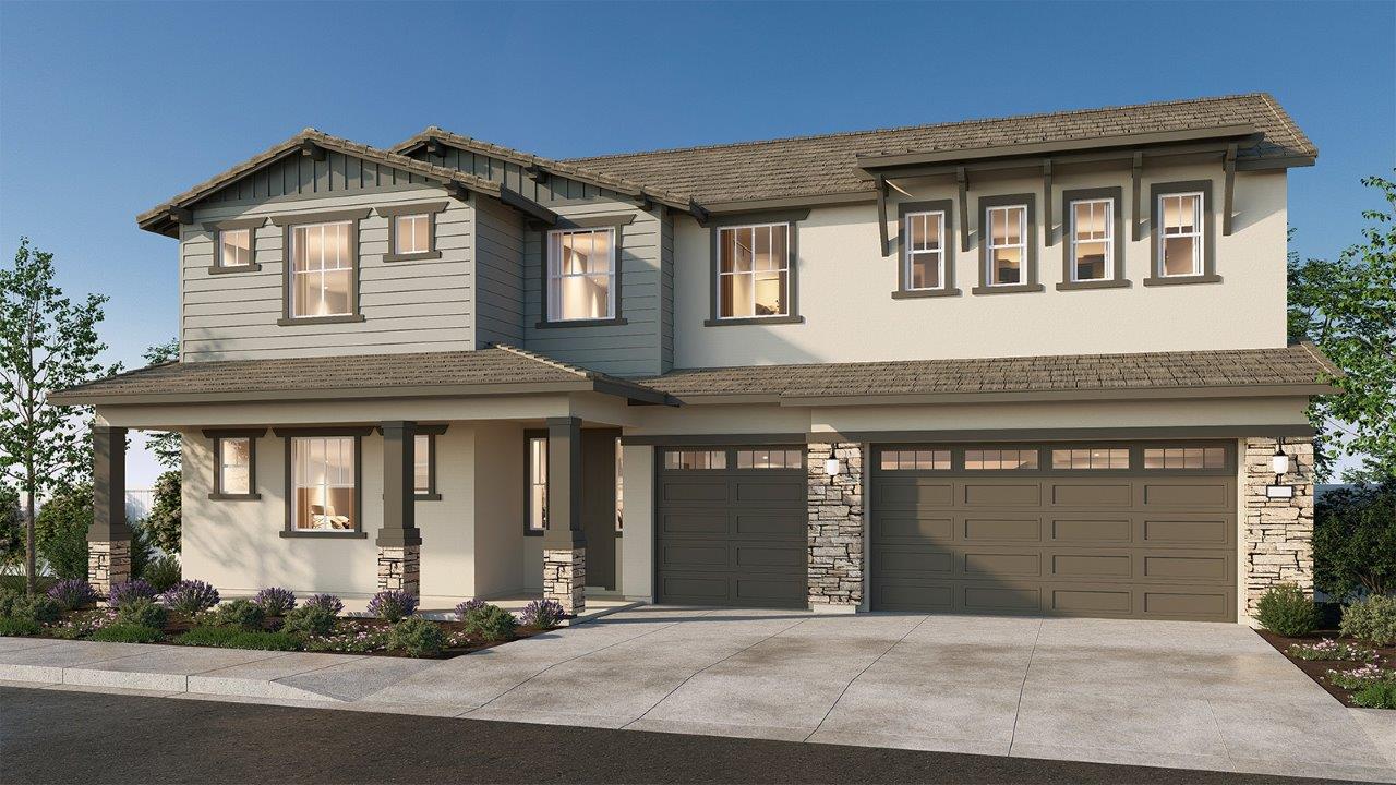 Residence 3832 rendering with elevation C