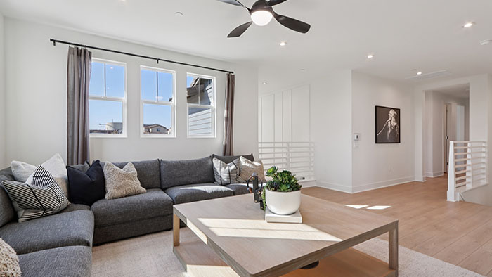 Interior secondary living area