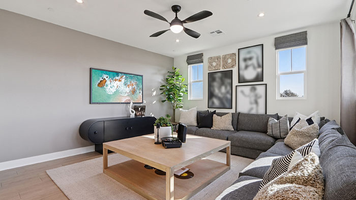 Interior secondary living area