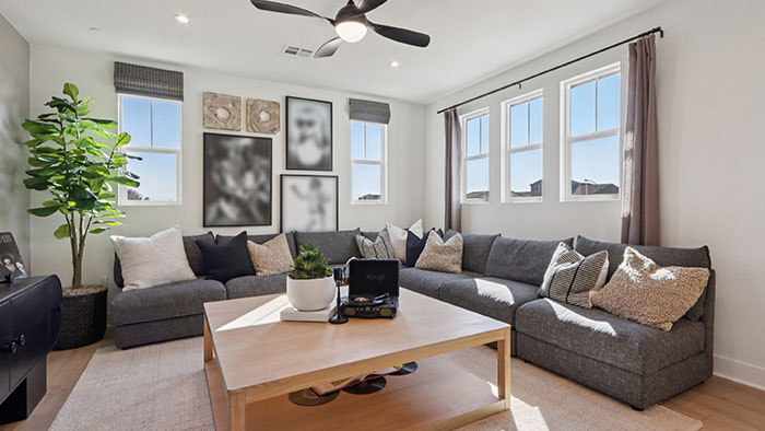 Interior secondary living area