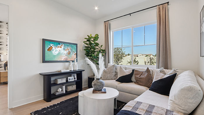 Interior secondary living area