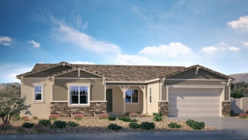 Residence 2508 single-story home with exterior elevation B