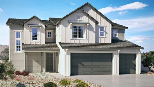 Residence 3256 two-story home with exterior elevation C