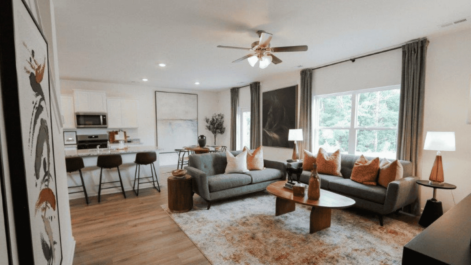 Welcome to the Carol Plan, a customer favorite of our new home communities in central, Alabama. Just over 2,500 square feet, this beautiful two- story home offers 5-bedrooms with 3-bathrooms, and a 2-car garage with a gorgeous open floor layout.   The gourmet kitchen has an oversized island for extra seating and a large pantry, and it opens to the dining area and a spacious living room. A bedroom with a full bathroom completes the main level. Bedroom One is on the second level and offers a luxurious bath with a soaking garden tub and separate shower, private bathroom, double vanities with marble counters and a large walk-in closet. There are 3 additional bedrooms, a full bathroom, a walk-in laundry room, and a loft-style living room on the second level. Quality materials and workmanship throughout, with superior attention to detail, plus a one-year builder's warranty. As a most popular favorite, this plan is ideal for any size family.    In addition, each home comes with a one-year builder's warranty to provide extra peace of mind. It's worth noting that our smart home technology package is also part of the deal. The included Smart Home Technology Package is designed for easy use and offers unparalleled convenience, enabling you to effortlessly control various key features with just a simple touch. Some of the highlighted conveniences of this package comprise lighting automation, an IQ panel, a video doorbell, keyless front door entry, and the ability to manage the temperature from the comfort of your phone. Call to schedule your personal guided tour of the Carol today!