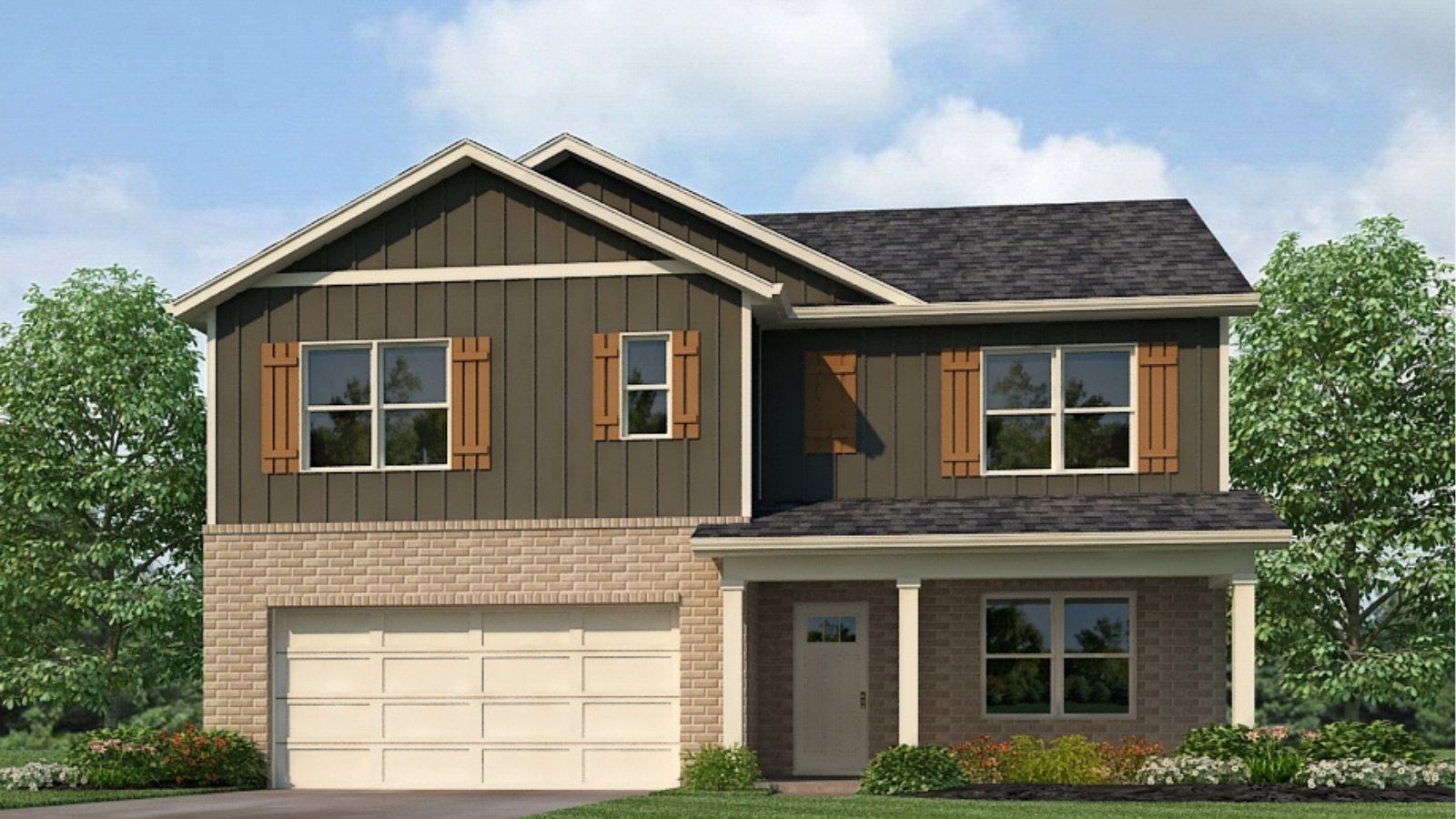 Welcome to the Carol Plan, a customer favorite of our new home communities in central, Alabama. Just over 2,500 square feet, this beautiful two- story home offers 5-bedrooms with 3-bathrooms, and a 2-car garage with a gorgeous open floor layout.