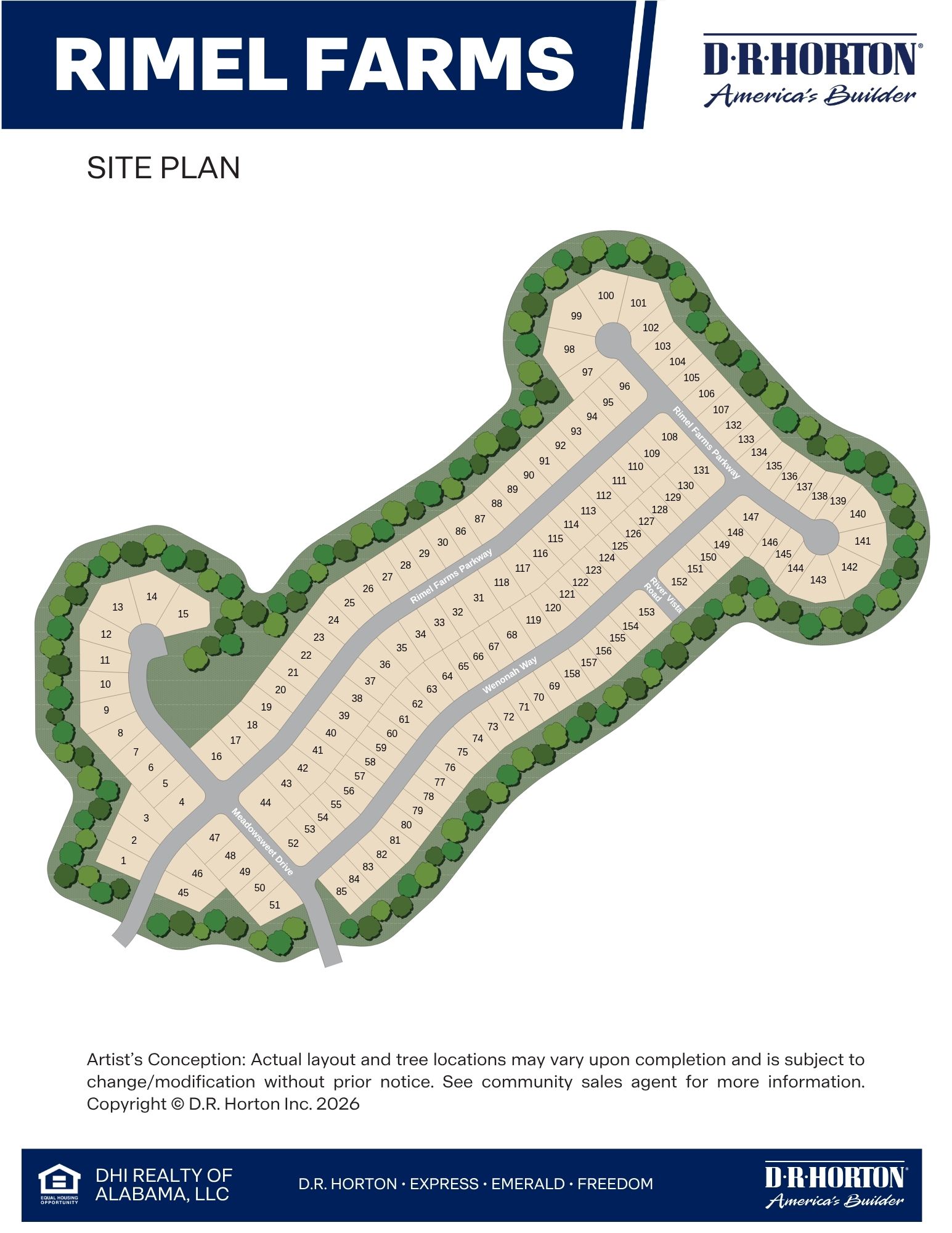Static Lot Map
