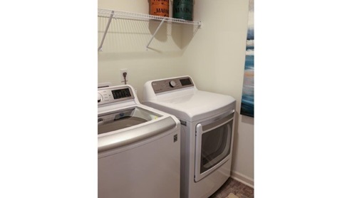 Cali - Laundry Room - Includes washer and dryer