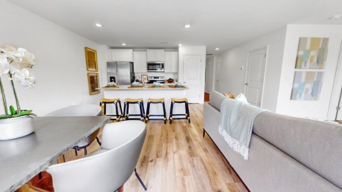 Welcome to the spacious Freeport, offering 4 bedrooms and 2 bathrooms spread across 1,497 square feet all on one level, and a two-car garage for your convenience. The chef-inspired kitchen is designed for culinary enthusiasts, featuring an oversized breakfast island, stainless steel appliances, and a pantry, all flowing seamlessly into a spacious great room for effortless entertaining. The spacious primary bedroom features a luxurious bathroom with a walk-in shower, double vanities, and an oversized walk-in closet. In addition, the other 3 bedrooms all offer generous closets, along with a laundry room, linen closet, and an outdoor patio to complete the plan. You can expect quality materials and workmanship throughout, with superior attention to detail as well as a one-year builder’s warranty. To top it off, your new home comes with a smart home technology package! Every new home at D.R. Horton comes with this smart home technology package, providing a user-friendly experience, making it easy to control essential features with a simple touch. Included in the package are convenient features such as lighting automation, an IQ panel, a video doorbell, keyless front door entry, and the ability to directly manage temperature settings from your smartphone. We also provide the opportunity for you to schedule a personal guided tour of the Freeport plan at your convenience. Feel free to give us a call and take the first step in making The Freeport your new home today!