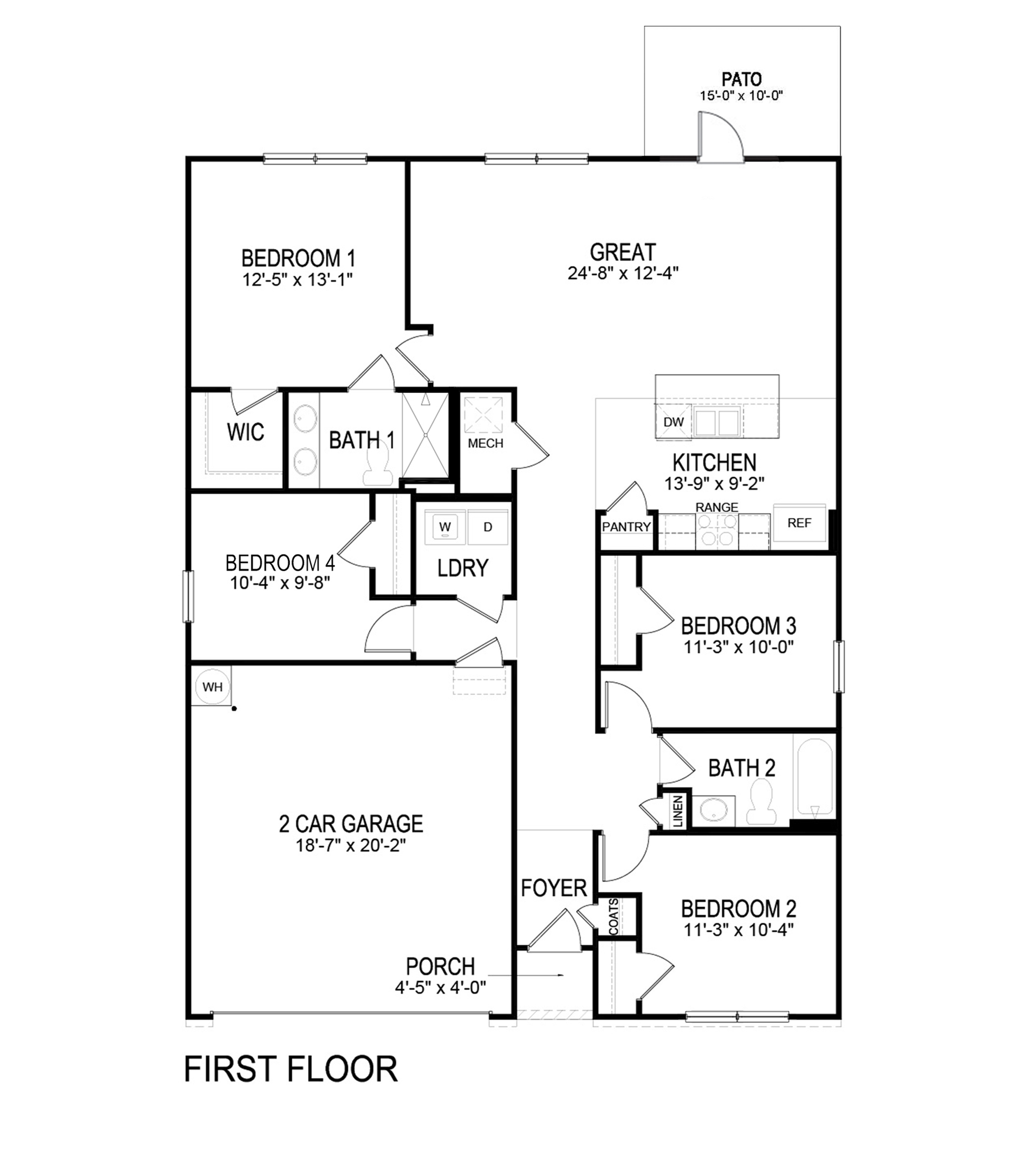 Floorplan blueprint