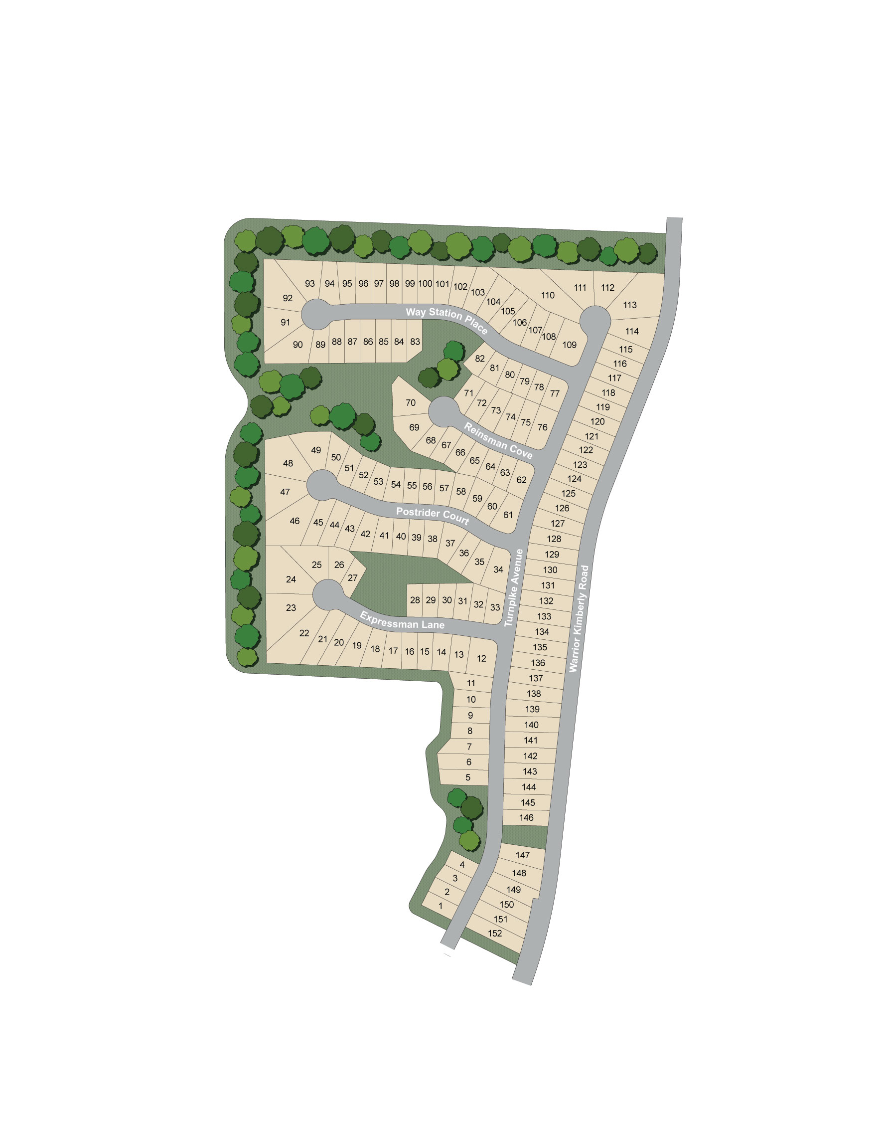 Static Lot Map