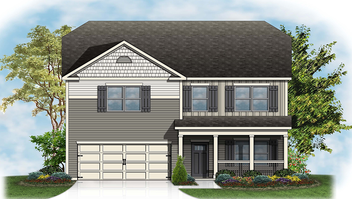 Floor Plan in Taylor Lakes MONTGOMERY, AL D.R. Horton