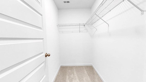 closet space with white walls