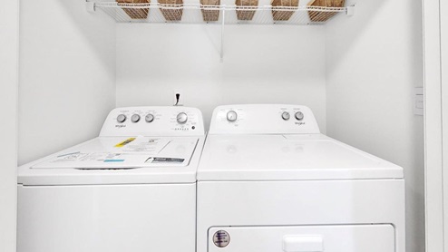 washer and dryer