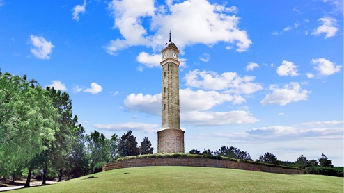 A unique 100-foot-tall clock tower stands watch over the grand entrance to Chelsea Park by D.R. Horton, the premiere community in Chelsea, Alabama. Conveniently located to Chelsea Community Center including activities for every age. Nearby residents can enjoy the community splashpad, archery range, and a host of youth sports complexes. Situated minutes from highway 280, this new home community provides easy access to Chelsea, Greystone’s conveniences, nearby dining options, and excellent recreation spots throughout the region. Go Chelsea Hornets! With home plans ranging in size from 1,613 square feet up to 2,511 square feet, Chelsea Park offers a variety of home plans including one level ranchers to a spacious two story. Each home in Chelsea Park is uniquely designed with modern living in mind, featuring granite countertops, elegant and durable flooring, and stainless-steel appliances. The easy-to-use Smart Home Technology Package included in every home provides the ultimate convenience, allowing you to control key features with the touch of a button. Featured conveniences include lighting automation, IQ panel, video doorbell, keyless front door entry, and temperature control from the ease of your phone. Whether you are looking for a spacious open floor plan or a more intimate design, Chelsea Park has a variety of options to suit your individual needs. For the outdoor enthusiasts, Chelsea Park’s location is perfect for accessing spots for hiking and biking adventures. In addition, state-of-the-art local parks and recreational opportunities are just minutes away, offering something for everyone. Chelsea, Alabama has been consistently voted as one of the “Best Places to Live in Alabama.” Come tour Chelsea Park today and join this vibrant community.