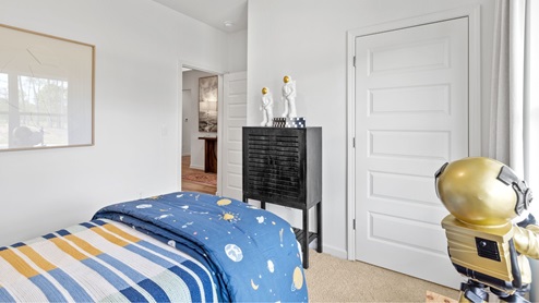 New model home timberline. This beautiful single- story home with light red brick with a covered front porch boasts 4-bedrooms with 2-bathrooms, a 2-car garage.