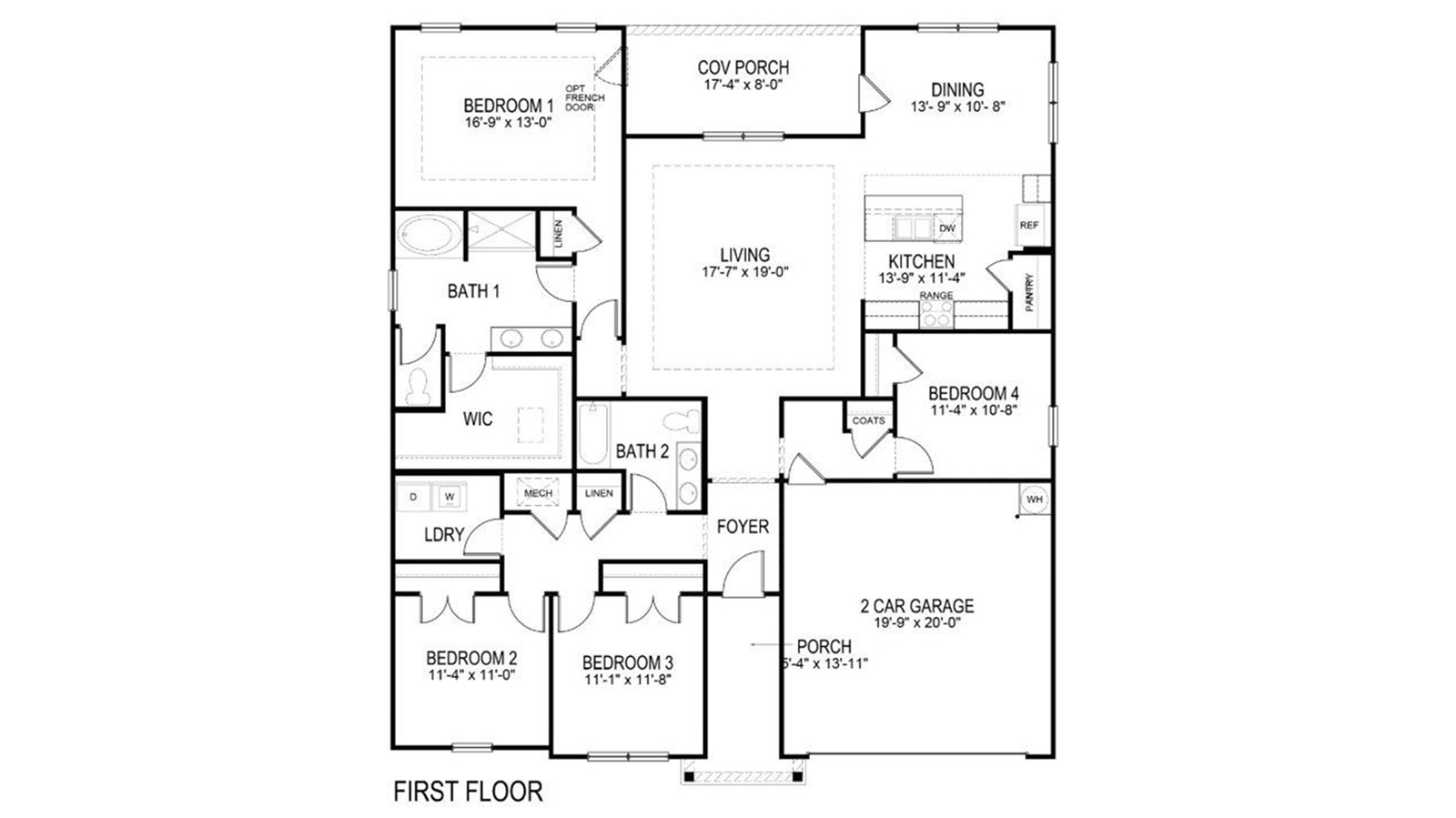 Floorplan blueprint