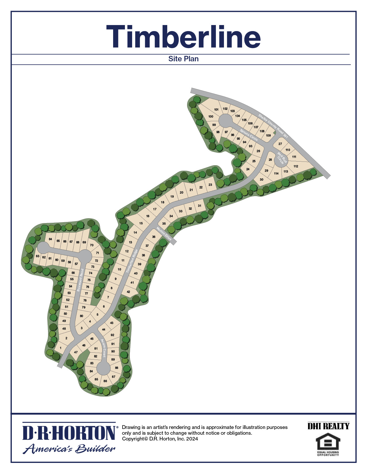 Static Lot Map