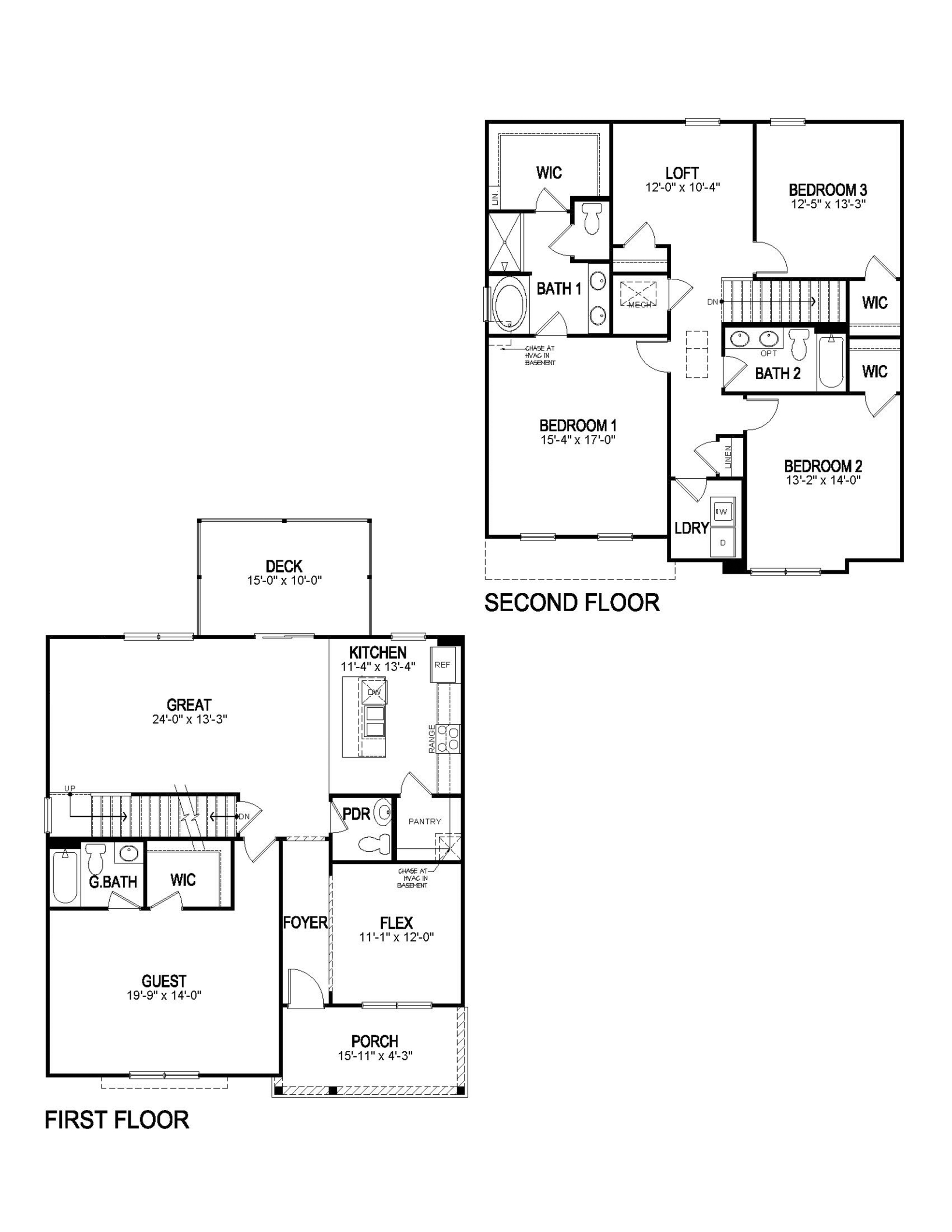 Floor Plan in Creekview Helena, AL D.R. Horton